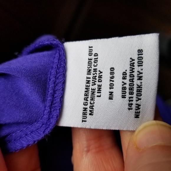 RUBY Rd Purple Top - Picture 6 of 6